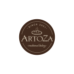 Artoza logo dark brown